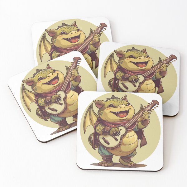 Item preview, Lil Dragon Bard designed and sold by MythicTales.