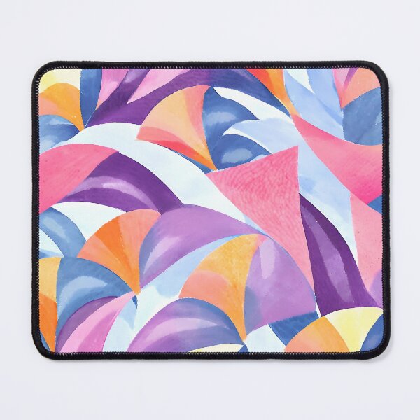 Item preview, Colorful Geometric Flow Scarf Pattern designed and sold by Noertz.