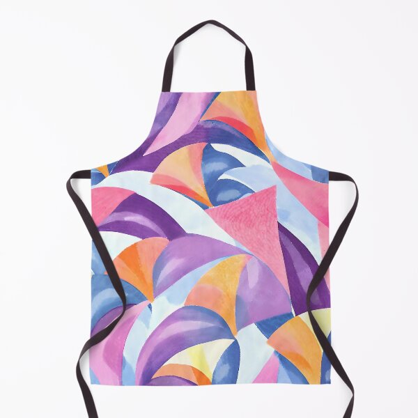 Item preview, Colorful Geometric Flow Scarf Pattern designed and sold by Noertz.