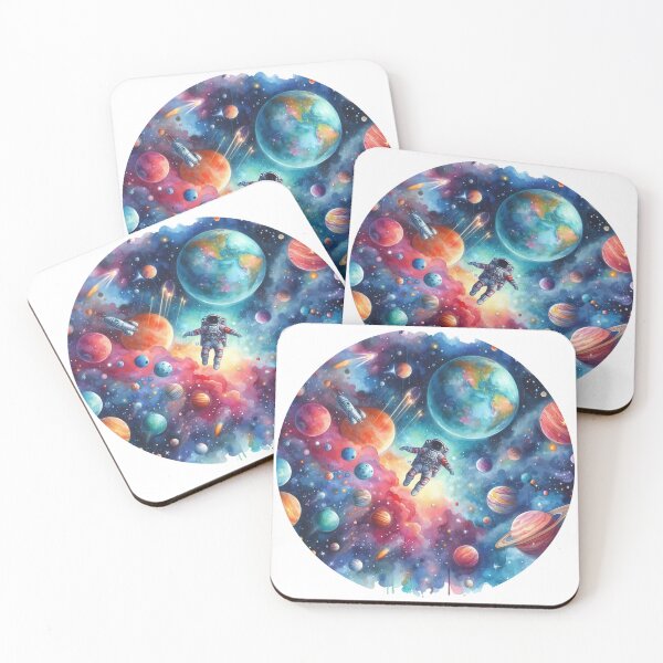 Item preview, Astronaut and space designed and sold by thesunwave.