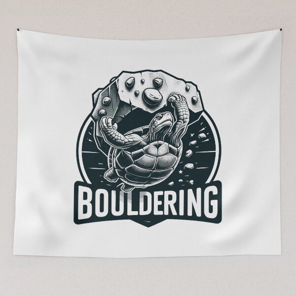 Item preview, Bouldering Turtle Climbing Gift designed and sold by Pineapple-Tree.