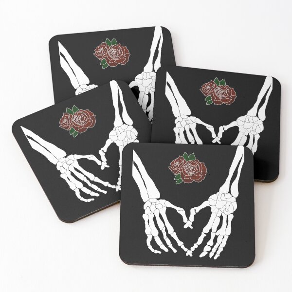 Item preview, Gothic Skeleton Red Rose designed and sold by LiaIsabellaArt.