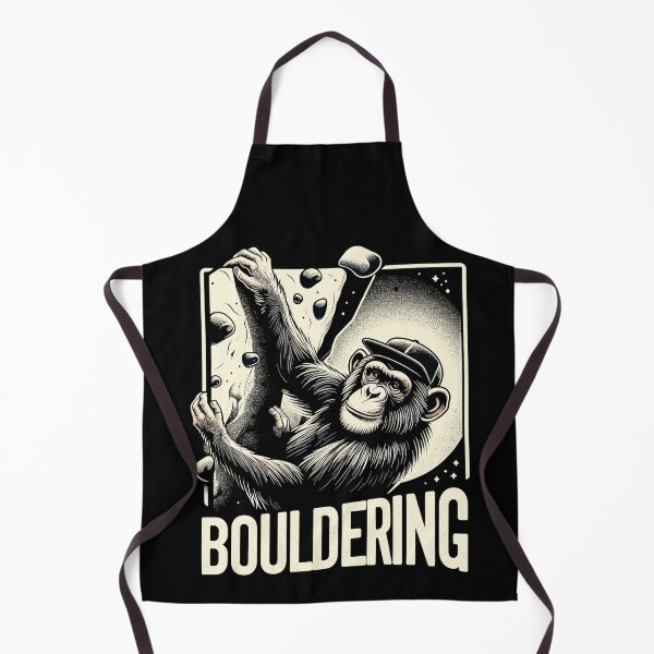 Item preview, Bouldering Chimp Climbing Gift designed and sold by Pineapple-Tree.