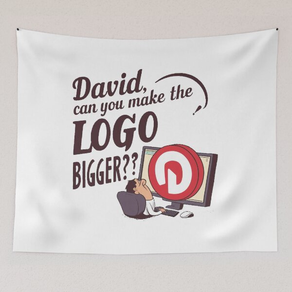 Item preview, David, can you make the Logo BIGGER ??  designed and sold by pr1me-shop.
