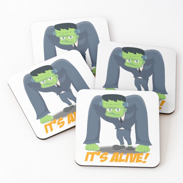 Item preview, Frankenstein It's Alive Cartoon Drawing designed and sold by Henrylizarraga.