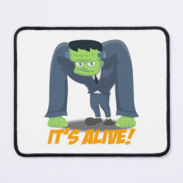 Item preview, Frankenstein It's Alive Cartoon Drawing designed and sold by Henrylizarraga.