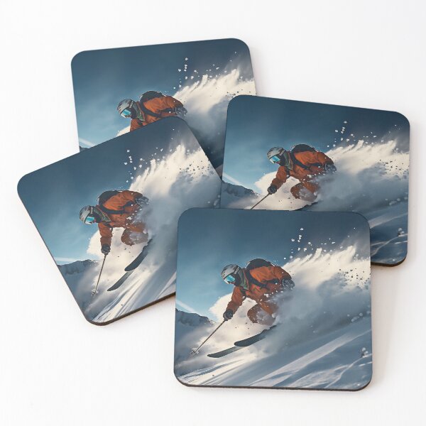 Item preview, Skier - Adventure designed and sold by KootenayDesigns.