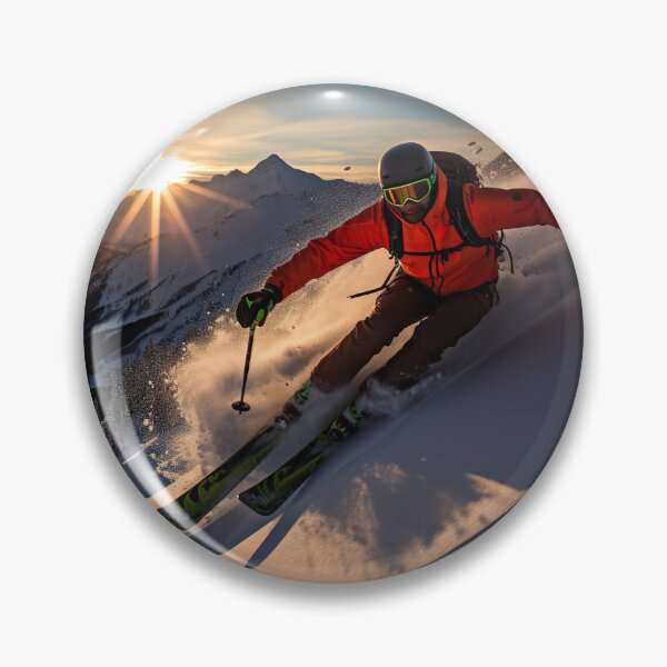Item preview, Skiing - Adventure designed and sold by KootenayDesigns.