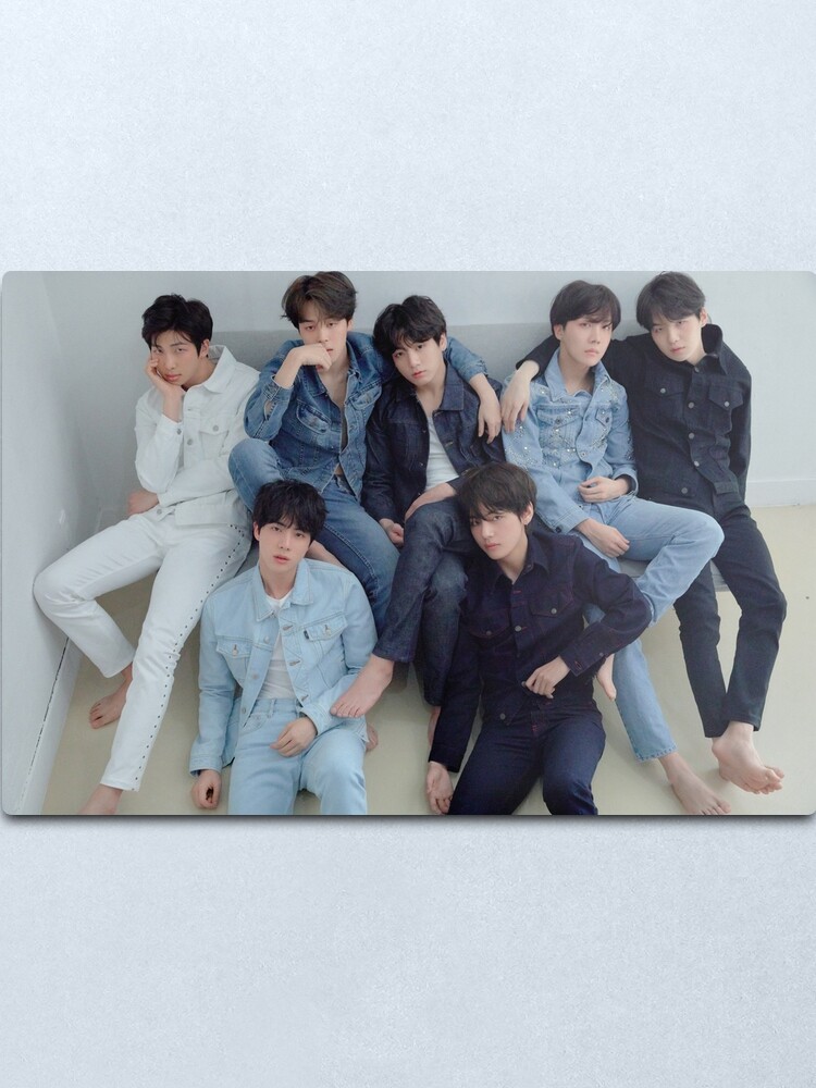 Bts Love Yourself 轉 Tear R Ver Metal Print By Lyshoseok Redbubble