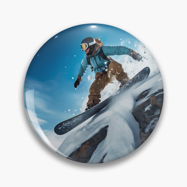 Item preview, Snowboarder - Adventure designed and sold by KootenayDesigns.