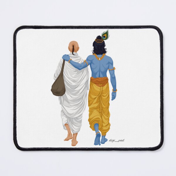 Item preview, Krishna and sudama designed and sold by AyushkaAgarwal.