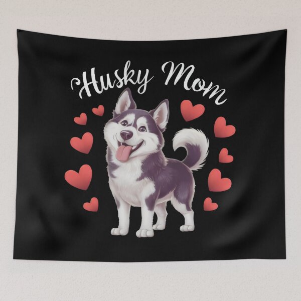 Item preview, Husky Mom  designed and sold by printmala.