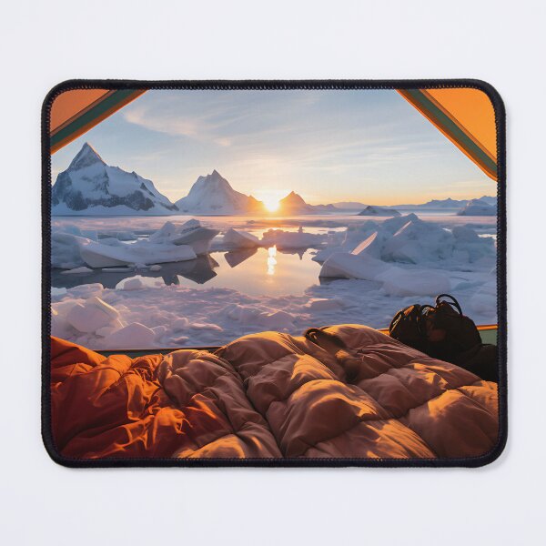 Item preview, Tent View Of Antarctica - Adventure designed and sold by KootenayDesigns.