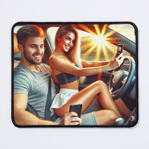 Item preview, Selfie in the car designed and sold by vatisa.