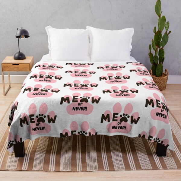 Item preview, Meow or never cat lovers designed and sold by FunPixi.