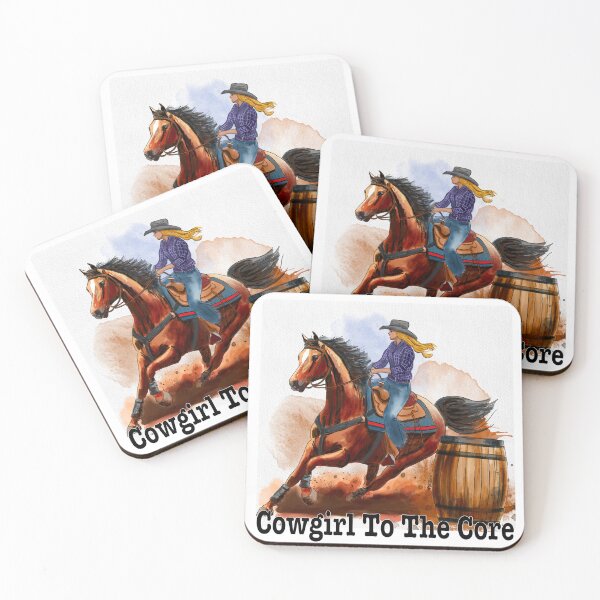 Item preview, Cowgirl To The Core, Barrel Racer designed and sold by MMc Buck.
