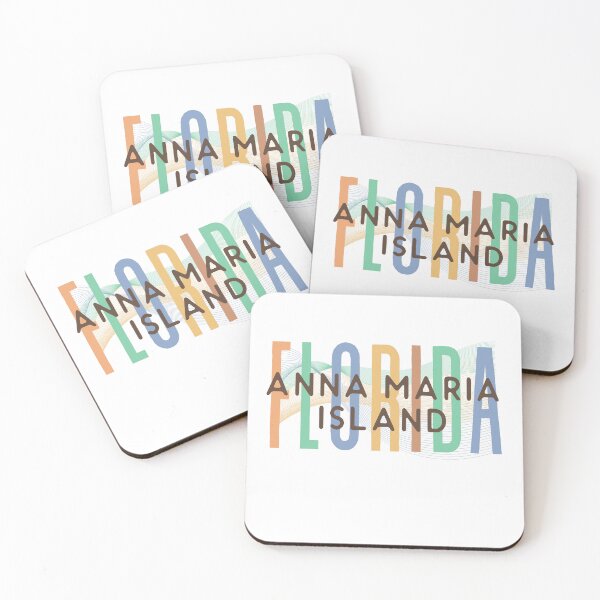 Item preview, Isla Anna María Florida (Arenas) designed and sold by Whackadoodletee.