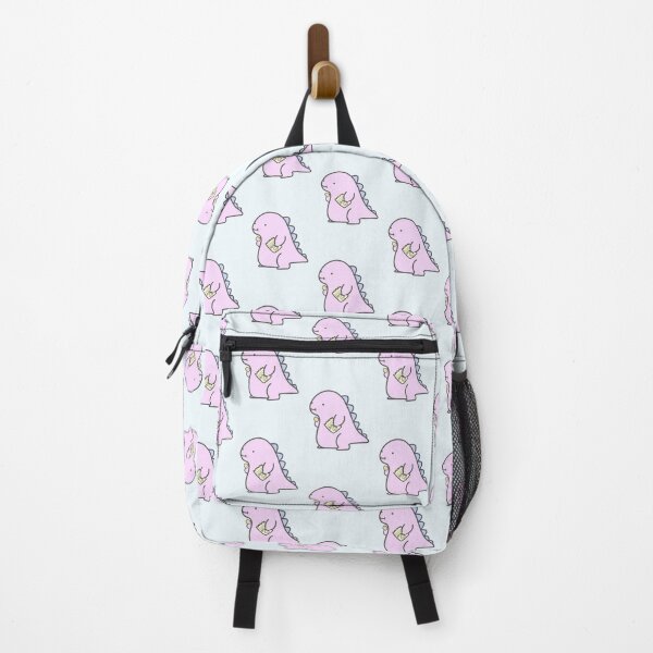 Item preview, Kawaii Pink Chubby Fat Dinosaur Dragon Japanese Animal Anime Manga  designed and sold by Marinaaa010.