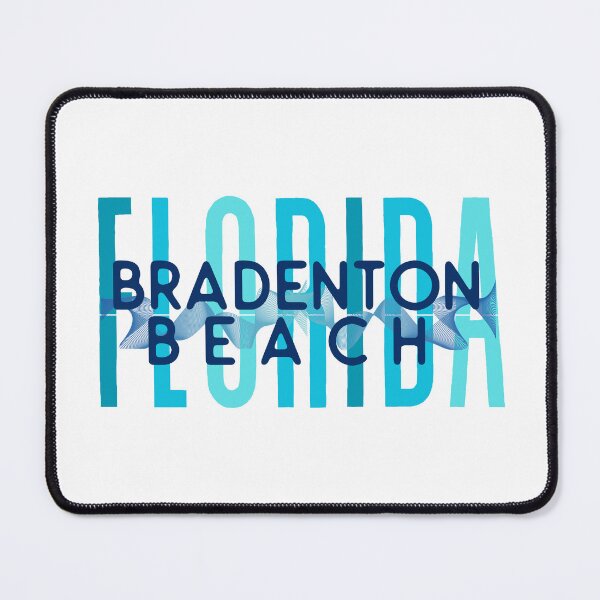 Item preview, Bradenton Beach Florida (Ocean Split) designed and sold by Whackadoodletee.