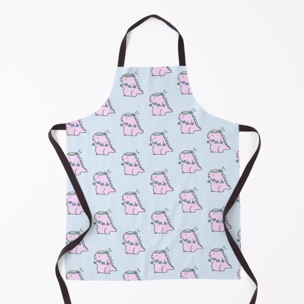 Item preview, Kawaii Pink Chubby Dinosaur Dragon Workout Diet Funny Cute Kawaii Japanese Anime Art Logo designed and sold by Marinaaa010.
