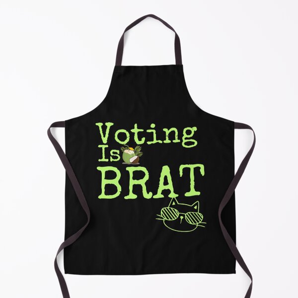 Item preview, Voting Is BRAT Harris 2024 Vote Blue Save Democracy Political Design designed and sold by EarthArtDesigns.