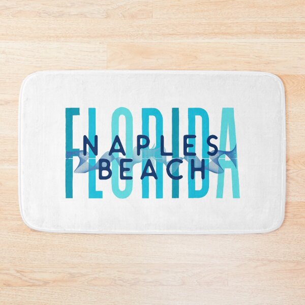 Item preview, Naples Beach Florida (Ocean Split) designed and sold by Whackadoodletee.