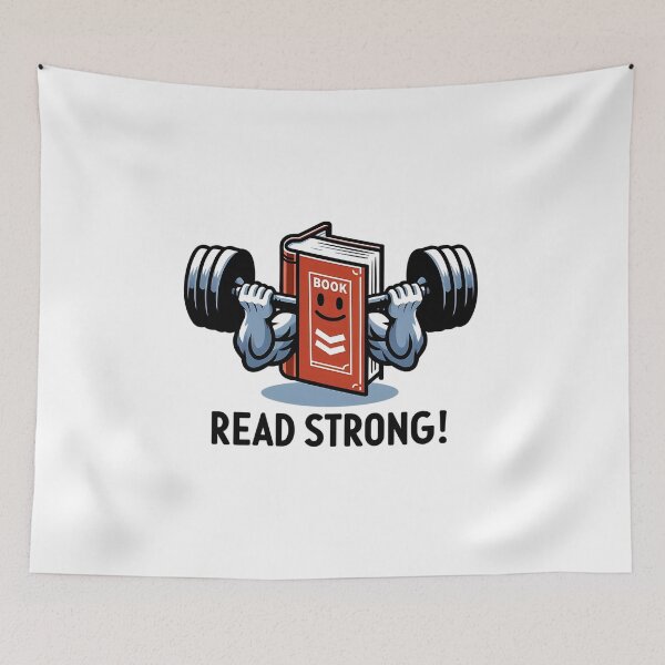 Item preview, Read strong back to school puns  designed and sold by BlackCatspet1.
