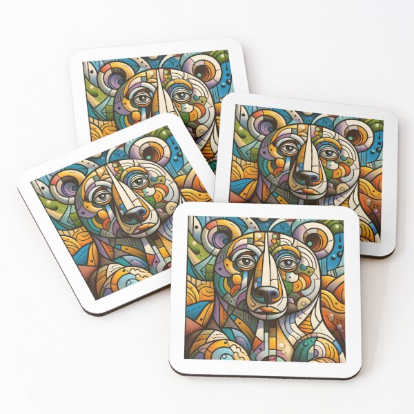 Item preview, Abstract bear designed and sold by kamorim.