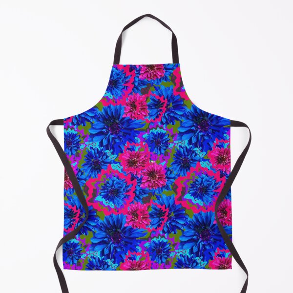 Item preview, RIOT OF PINK AND BLUE FLOWERS designed and sold by ABEBERMANCHUTE.