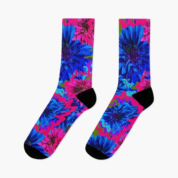 Item preview, RIOT OF PINK  AND BLUE FLOWERS designed and sold by ABEBERMANCHUTE.