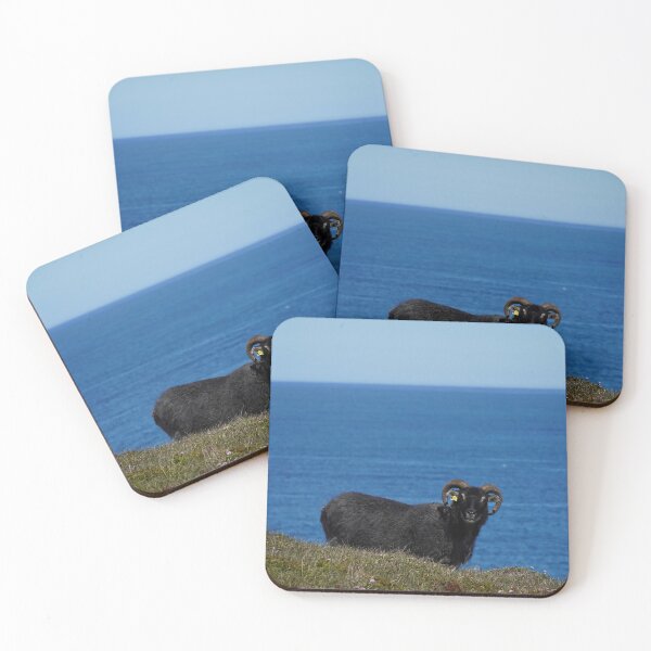 Item preview, Icelandic sheep with a seaview designed and sold by elisainiceland.