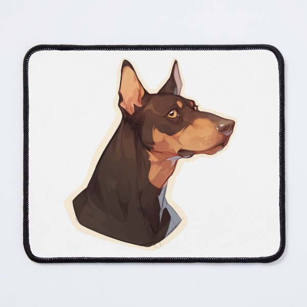 Item preview, Doberman Owner // Aesthetic Doberman // Aesthetic Dog // Animal Art // Beautiful Dog Art // Animal Cute Art designed and sold by SMARTKIT DESIGNAGENCY.