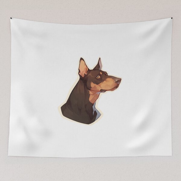 Item preview, Doberman Owner // Aesthetic Doberman // Aesthetic Dog // Animal Art // Beautiful Dog Art // Animal Cute Art  designed and sold by SMARTKIT  DESIGNAGENCY.