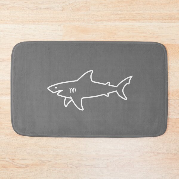 Item preview, Version 11: Shark T-Shirt or Sticker, Scuba Diving Shirt tshirt, Bull Shark tee, Great White Shark t-shirt, bold vector art of modern take on beach sharks. designed and sold by markmm9.