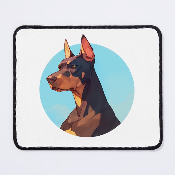 Item preview, Doberman Owner // Aesthetic Doberman // Aesthetic Dog // Animal Art // Beautiful Dog Art // Animal Cute Art designed and sold by SMARTKIT DESIGNAGENCY.