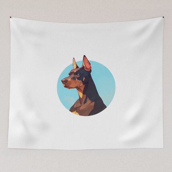 Item preview, Doberman Owner // Aesthetic Doberman // Aesthetic Dog // Animal Art // Beautiful Dog Art // Animal Cute Art  designed and sold by SMARTKIT  DESIGNAGENCY.