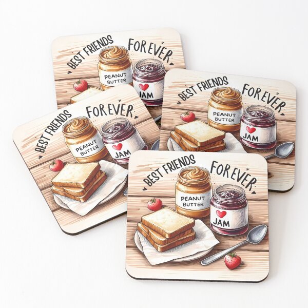 Item preview, peanut butter & jam designed and sold by thesunwave.