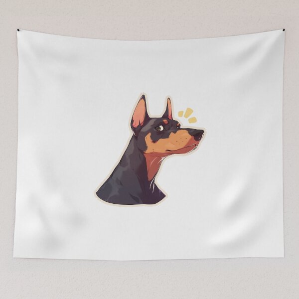 Item preview, Doberman Owner // Aesthetic Doberman // Aesthetic Dog // Animal Art // Beautiful Dog Art // Animal Cute Art  designed and sold by SMARTKIT  DESIGNAGENCY.
