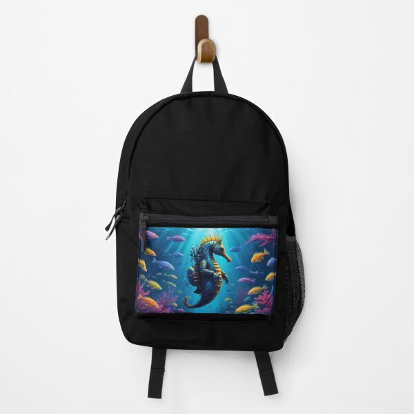 Item preview, Cyberpunk Seahorse in Diving Suit designed and sold by quasartphil.