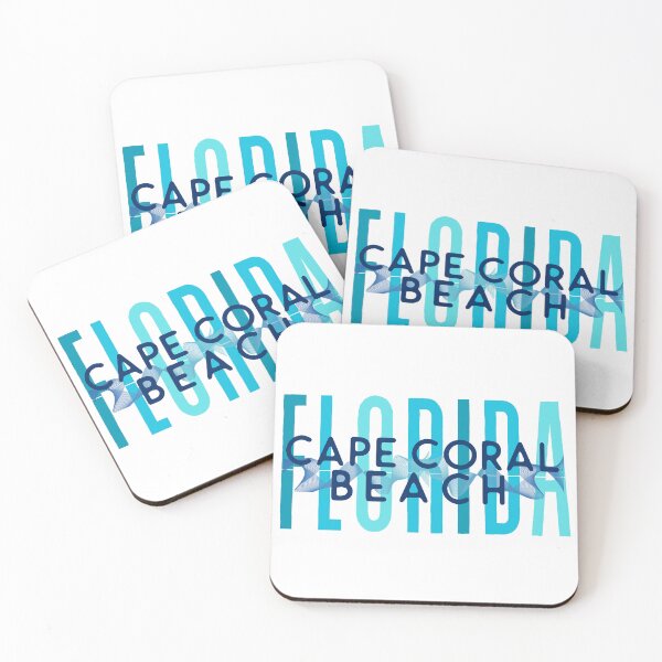 Item preview, Cape Coral Beach Florida (Ocean Split) designed and sold by Whackadoodletee.
