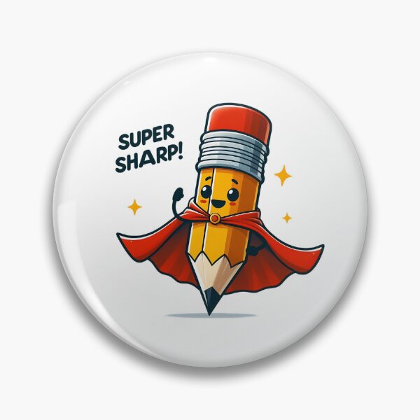 Item preview, Super Sharp back to school puns  designed and sold by BlackCatspet1.