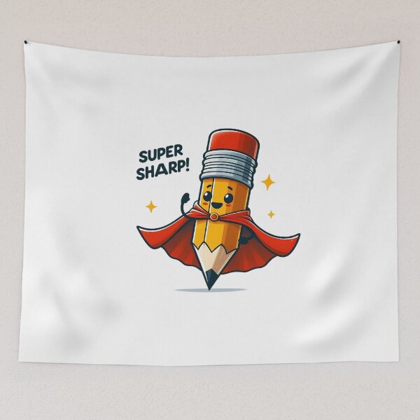 Item preview, Super Sharp back to school puns  designed and sold by BlackCatspet1.