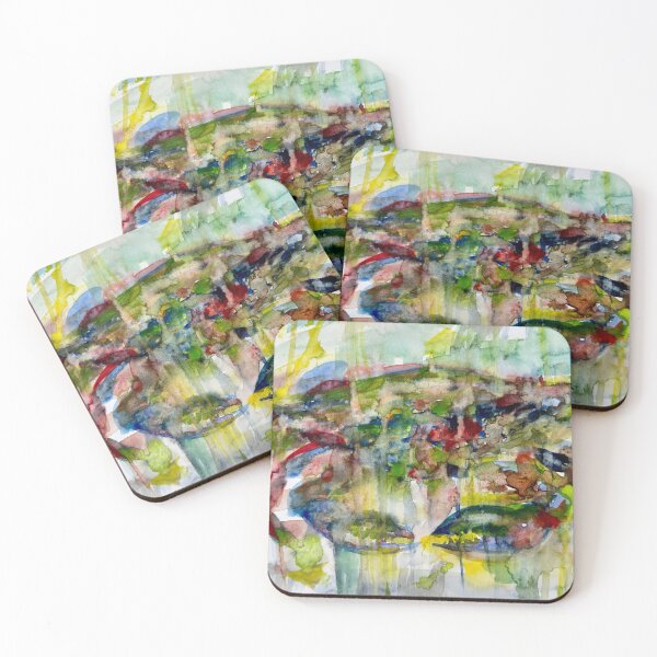 Item preview, CRAB watercolor painting designed and sold by lautir.