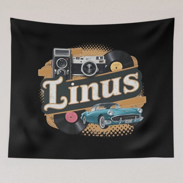 Item preview, Linus name funny designed and sold by mood-draftsman.