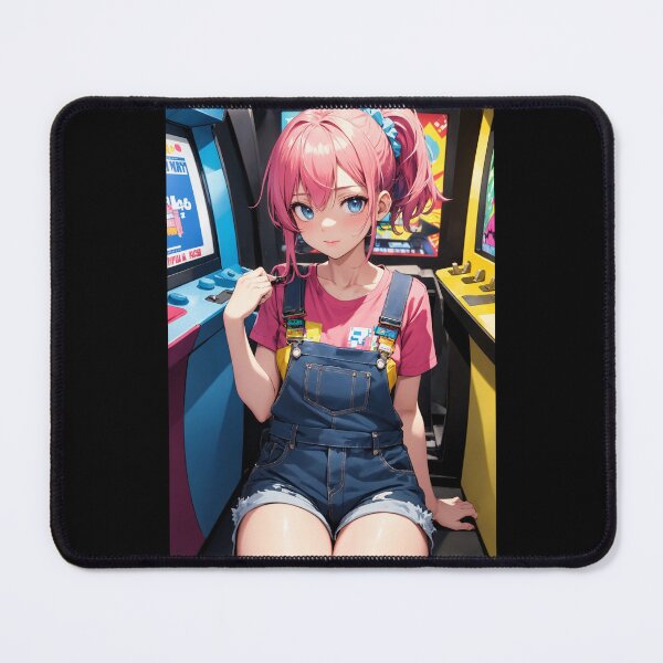 Item preview, Cute Anime Girl, Retro Gamer Programmer designed and sold by iloveanimechibi.