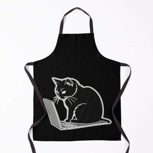 Item preview, Tech-Savvy Feline: Cat on Laptop designed and sold by mrGrayMan.
