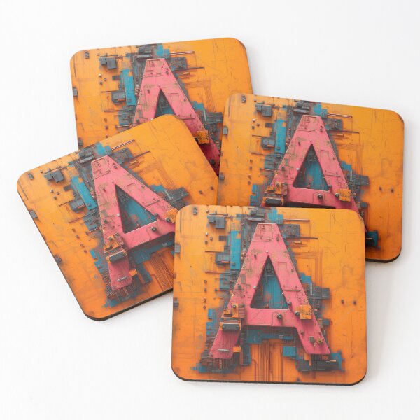 Item preview, THE ELECTRIC ALPHABET - Letter A designed and sold by Earth Celebration Designs.