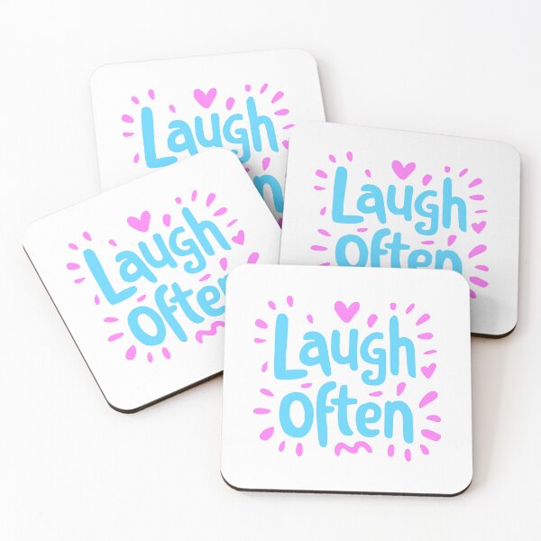 Item preview, Laugh Often! Quotes Motivational designed and sold by PMCreative.
