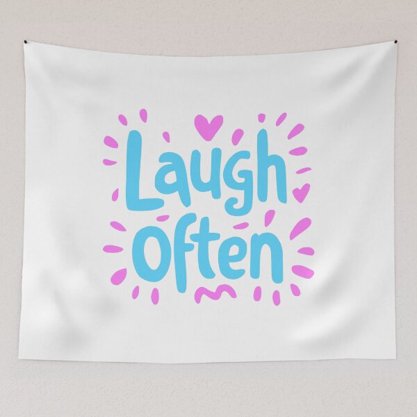 Item preview, Laugh Often! Quotes Motivational designed and sold by PMCreative.