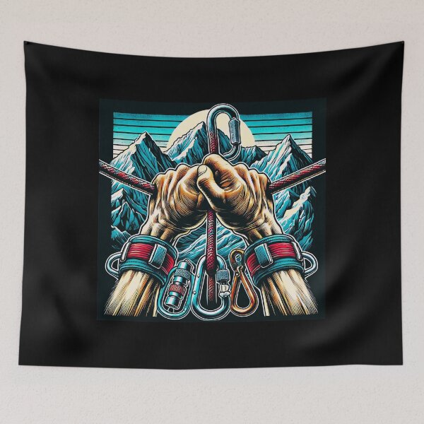 Item preview, National Mountain Climbing Day - Conquer the Peaks designed and sold by Taans-Creation.